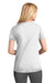 Port & Company LPC380 Womens Dry Zone Performance Moisture Wicking Short Sleeve Crewneck T-Shirt White Back