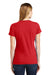 Port & Company LPC450 Womens Fan Favorite Short Sleeve Crewneck T-Shirt Red Back