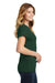 Port & Company LPC450 Womens Fan Favorite Short Sleeve Crewneck T-Shirt Forest Green Side