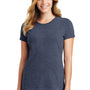 Port & Company Womens Fan Favorite Short Sleeve Crewneck T-Shirt - Heather Navy Blue