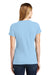 Port & Company LPC450 Womens Fan Favorite Short Sleeve Crewneck T-Shirt Light Blue Back