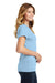 Port & Company LPC450 Womens Fan Favorite Short Sleeve Crewneck T-Shirt Light Blue Side