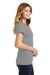 Port & Company LPC450 Womens Fan Favorite Short Sleeve Crewneck T-Shirt Medium Grey Side