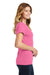 Port & Company LPC450 Womens Fan Favorite Short Sleeve Crewneck T-Shirt Pink Side
