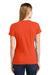 Port & Company LPC450 Womens Fan Favorite Short Sleeve Crewneck T-Shirt Orange Back