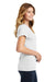 Port & Company LPC450 Womens Fan Favorite Short Sleeve Crewneck T-Shirt White Side