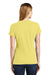 Port & Company LPC450 Womens Fan Favorite Short Sleeve Crewneck T-Shirt Yellow Back