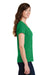 Port & Company LPC450V Womens Fan Favorite Short Sleeve V-Neck T-Shirt Kelly Green Side