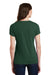 Port & Company LPC450V Womens Fan Favorite Short Sleeve V-Neck T-Shirt Forest Green Back