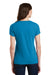 Port & Company LPC450V Womens Fan Favorite Short Sleeve V-Neck T-Shirt Sapphire Blue Back