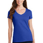 Port & Company Womens Fan Favorite Short Sleeve V-Neck T-Shirt - True Royal Blue