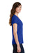 Port & Company LPC450V Womens Fan Favorite Short Sleeve V-Neck T-Shirt Royal Blue Side