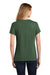 Port & Company LPC455V Womens Fan Favorite Short Sleeve V-Neck T-Shirt Heather Forest Green Back