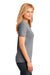 Port & Company LPC54 Womens Core Short Sleeve Crewneck T-Shirt Heather Grey Side