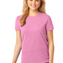 Port & Company Womens Core Short Sleeve Crewneck T-Shirt - Candy Pink