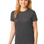 Port & Company Womens Core Short Sleeve Crewneck T-Shirt - Charcoal Grey