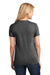 Port & Company LPC54 Womens Core Short Sleeve Crewneck T-Shirt Heather Dark Grey Back