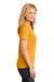 Port & Company LPC54 Womens Core Short Sleeve Crewneck T-Shirt Gold Side