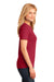 Port & Company LPC54 Womens Core Short Sleeve Crewneck T-Shirt Red Side