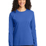 Port & Company Womens Core Long Sleeve Crewneck T-Shirt - Royal Blue