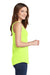 Port & Company LPC54TT Womens Core Tank Top Neon Yellow Side
