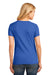 Port & Company LPC54V Womens Core Short Sleeve V-Neck T-Shirt Royal Blue Back