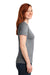 Port & Company LPC55 Womens Core Short Sleeve Crewneck T-Shirt Heather Grey Side
