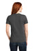 Port & Company LPC55 Womens Core Short Sleeve Crewneck T-Shirt Charcoal Grey Back