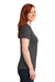 Port & Company LPC55 Womens Core Short Sleeve Crewneck T-Shirt Charcoal Grey Side