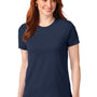 Port & Company Womens Core Short Sleeve Crewneck T-Shirt - Navy Blue