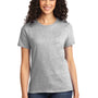 Port & Company Womens Essential Short Sleeve Crewneck T-Shirt - Ash Grey - Closeout