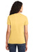 Port & Company LPC61 Womens Essential Short Sleeve Crewneck T-Shirt Daffodil Yellow Back