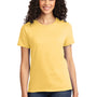 Port & Company Womens Essential Short Sleeve Crewneck T-Shirt - Daffodil Yellow - Closeout
