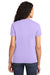 Port & Company LPC61 Womens Essential Short Sleeve Crewneck T-Shirt Lavender Purple Back