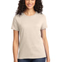 Port & Company Womens Essential Short Sleeve Crewneck T-Shirt - Natural