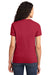 Port & Company LPC61 Womens Essential Short Sleeve Crewneck T-Shirt Red Back