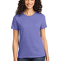 Port & Company Womens Essential Short Sleeve Crewneck T-Shirt - Violet Purple - Closeout