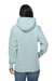 Lane Seven LS14001 Mens Premium Hooded Sweatshirt Hoodie Mist Blue Back