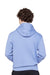 Lane Seven LS14001 Mens Premium Hooded Sweatshirt Hoodie Colony Blue Back
