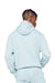 Lane Seven LS14001 Mens Premium Hooded Sweatshirt Hoodie Seafom Blue Back
