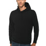 Lane Seven Mens Premium Hooded Sweatshirt Hoodie - Black