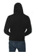 Lane Seven LS14001 Mens Premium Hooded Sweatshirt Hoodie Black Back