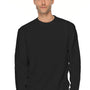 Lane Seven Mens Premium Crewneck Sweatshirt - Black