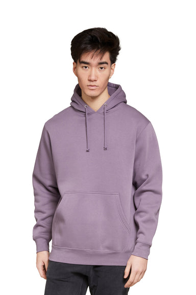 Lane Seven LS19001 Mens Hooded Sweatshirt Hoodie Lavender Purple Front