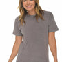 Lane Seven Mens Vintage Short Sleeve Crewneck T-Shirt - Vintage Zinc Grey - NEW