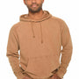 Lane Seven Mens Vintage Raglan Hooded Sweatshirt Hoodie - Vintage Camel