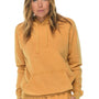 Lane Seven Mens Vintage Raglan Hooded Sweatshirt Hoodie - Vintage Mustard Yellow