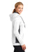Sport-Tek LST235 Womens Sport-Wick Moisture Wicking Fleece Hooded Sweatshirt Hoodie White/Grey Side