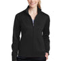 Sport-Tek Womens Sport-Wick Moisture Wicking Fleece Full Zip Sweatshirt - Black