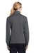 Sport-Tek LST241 Womens Sport-Wick Moisture Wicking Fleece Full Zip Sweatshirt Dark Grey Back